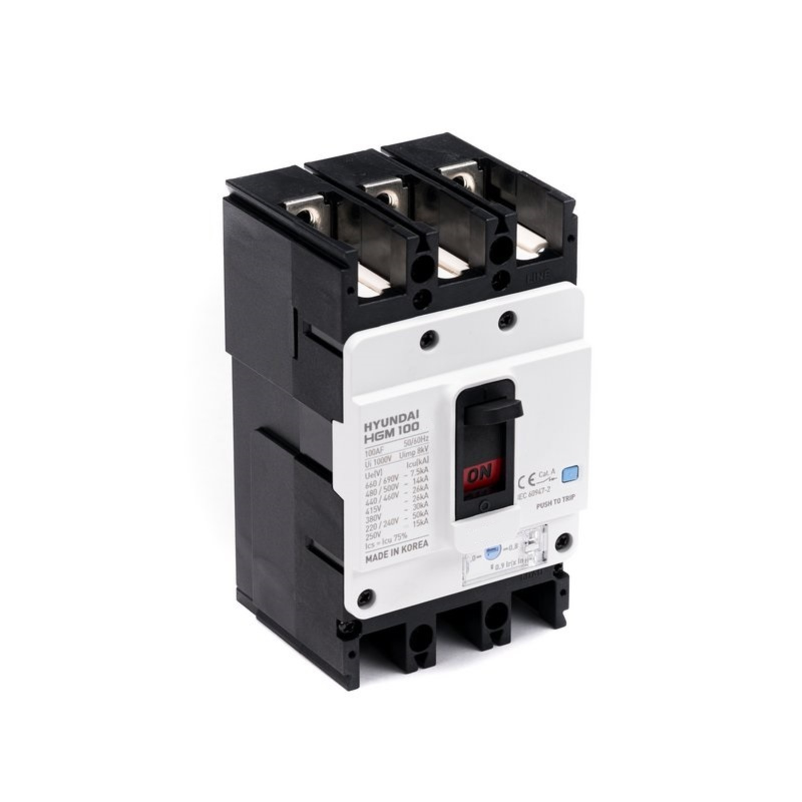 Автоматический выключатель HGM100H 3PT4S0000C 00020F 16-20A ток к.з. 26kA AC380/415В