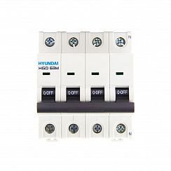 Автоматический выключатель HGD63-M 3NMCS0000C C 3P+N 16А 6kA (STANDARD)