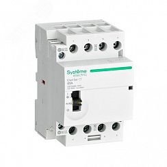 Контактор 4P 4НО 63A AC 400В-230В City9 Set                                                                                                                                                             