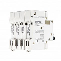 Автоматический выключатель HGD63-M 3NMCS0000C C 3P+N 16А 6kA (STANDARD)