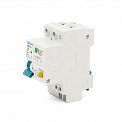 Дифавтомат ESQ АВДТ63S-6 С 1P+N 30G 25А 30мА 6кА