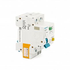 Дифавтомат ESQ АВДТ63S-6 С 1P+N 30G 6А 30мА 6кА