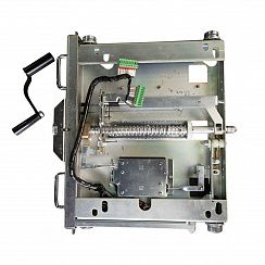 Выкатная аппаратная тележка ВВ12-275 OLК (блокировка установки рукоятки, при открытой двери, крючок блокировки двери шкафа)