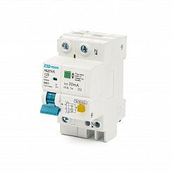 Дифавтомат ESQ АВДТ63S-6 С 1P+N 30G 25А 30мА 6кА