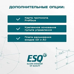 Частотный преобразователь ESQ-760-2S-0040 4/5.5 кВт, 220В