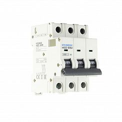 Автоматический выключатель HGD63-M 3PMBS0000C B 3P 3А 6kA (STANDARD)