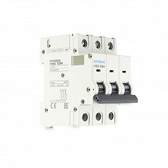 Автоматический выключатель HGD63-M 3PMBS0000C B 3P 25А 6kA (STANDARD)