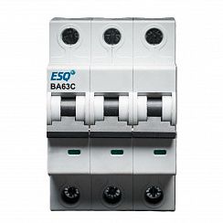 Автоматический выключатель ВА63C-10 C 3P 50А