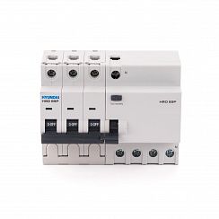 Дифавтомат HRO63P 3NG4B0000C G 3P+N 6A 10кА 30мА