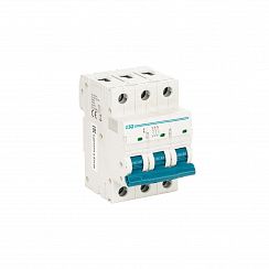 Автоматический выключатель ВА63C-10 B 3P 0003 3 полюса, 3А ток к.з. 10кА хар-ка B ESQ