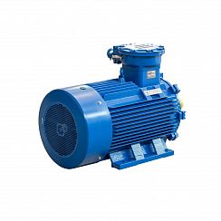 Электродвигатель АИМУ 132 SA2 У1, 380/660В, 1ExdIIBT4 Gb, IE3-89,2%, без силового кабельного ввода, подшипники SKF, SDN, 5,5/3000 IMB3