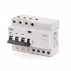Дифавтомат HRO63P 3PG4B0000C G 3P 40A 10кА 30мА