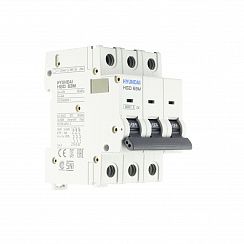 Автоматический выключатель HGD63-M 3PMCS0000C C 3P 4А 6kA (STANDARD)