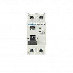 Устройство защитного отключения HRC63S 2PG4S0000C 00063F 2 полюса, 63A, 30mA (STANDARD), тип A